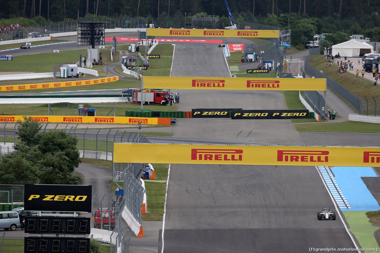 GP GERMANIA, 29.07.2016 - Prove Libere 2, Valtteri Bottas (FIN) Williams FW38