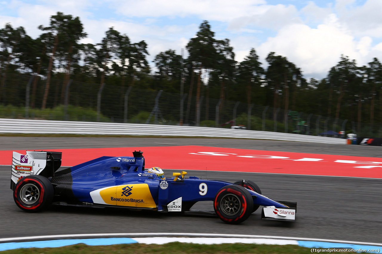 GP GERMANIA, 29.07.2016 - Prove Libere 2, Marcus Ericsson (SUE) Sauber C34