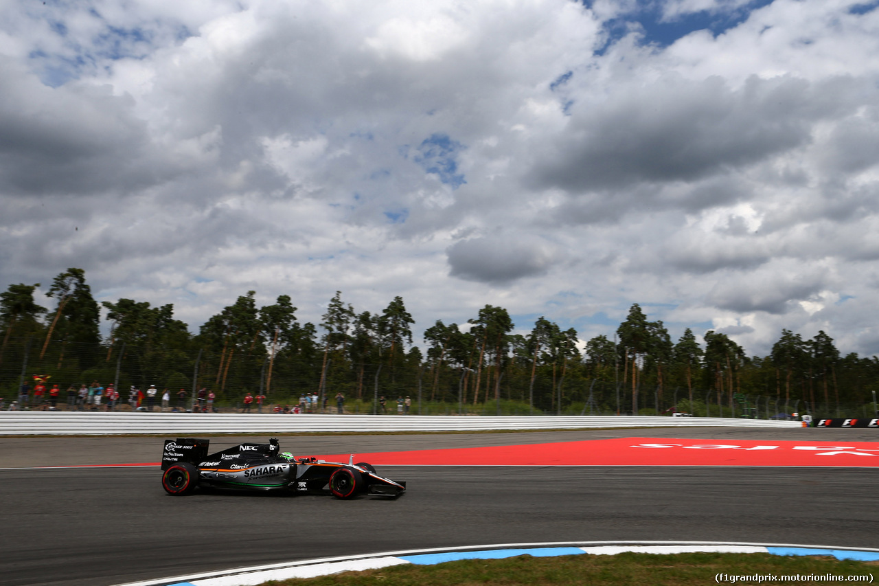 GP GERMANIA, 29.07.2016 - Prove Libere 2, Nico Hulkenberg (GER) Sahara Force India F1 VJM09