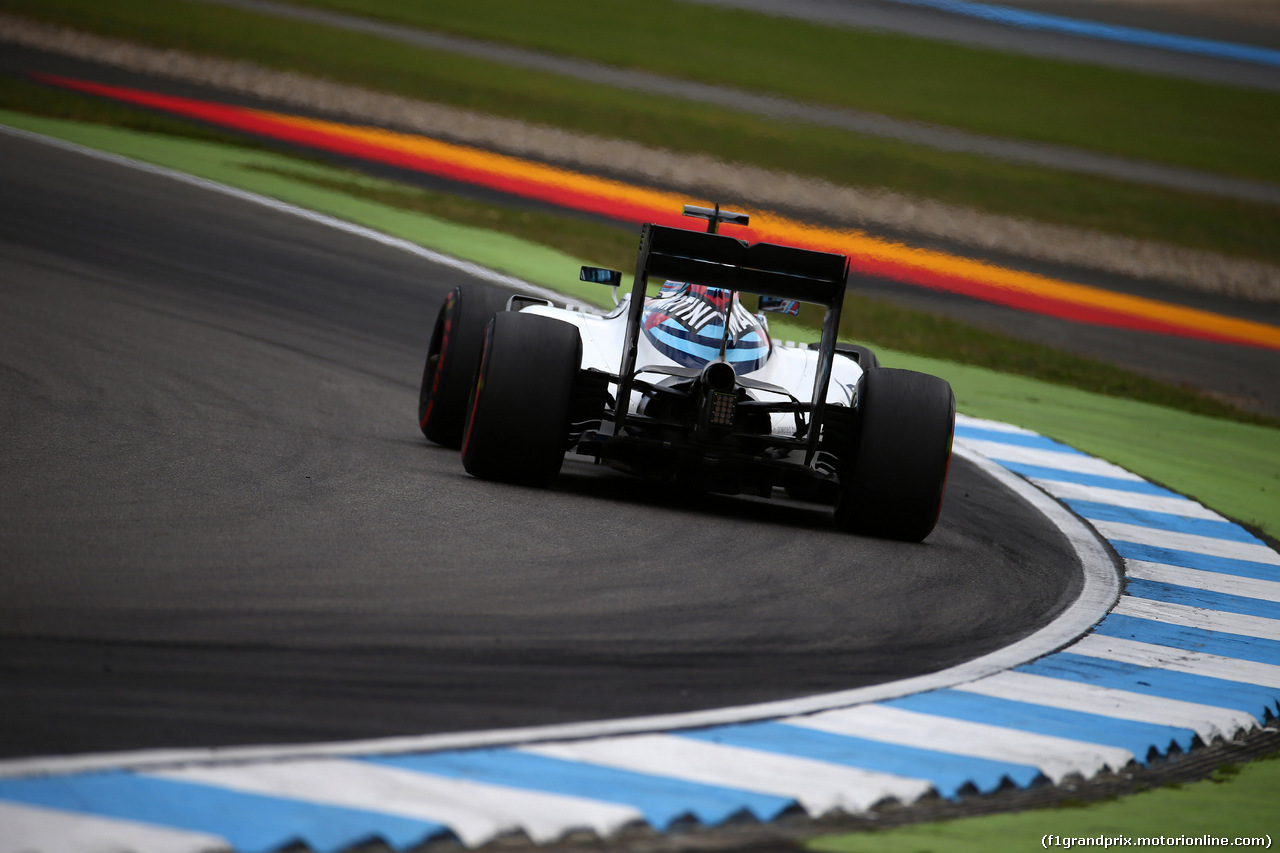 GP GERMANIA, 29.07.2016 - Prove Libere 2, Valtteri Bottas (FIN) Williams FW38