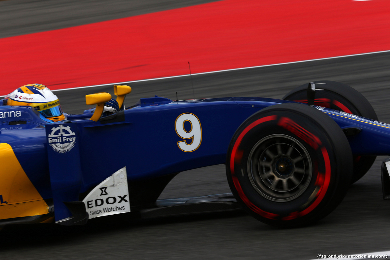 GP GERMANIA, 29.07.2016 - Prove Libere 2, Marcus Ericsson (SUE) Sauber C34