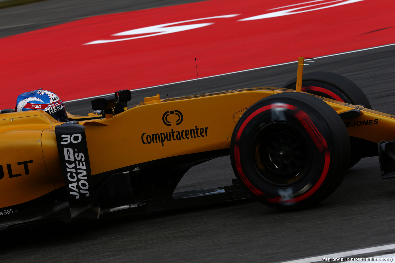 GP GERMANIA, 29.07.2016 - Prove Libere 2, Jolyon Palmer (GBR) Renault Sport F1 Team RS16