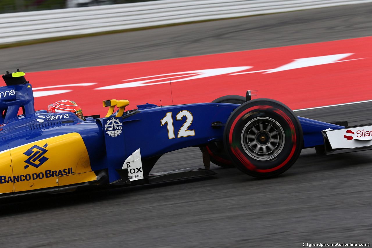 GP GERMANIA, 29.07.2016 - Prove Libere 2, Felipe Nasr (BRA) Sauber C34