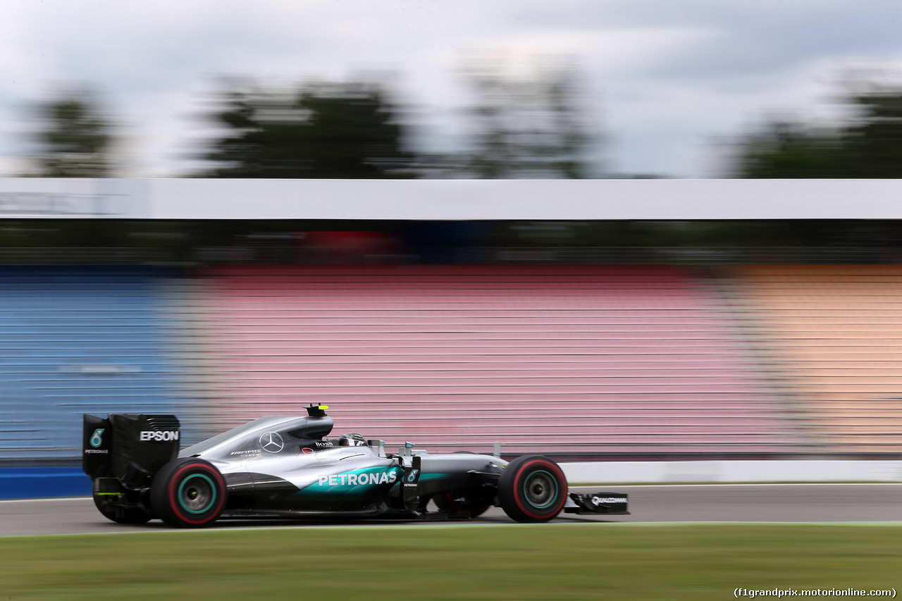 GP GERMANIA, 29.07.2016 - Prove Libere 2, Nico Rosberg (GER) Mercedes AMG F1 W07 Hybrid