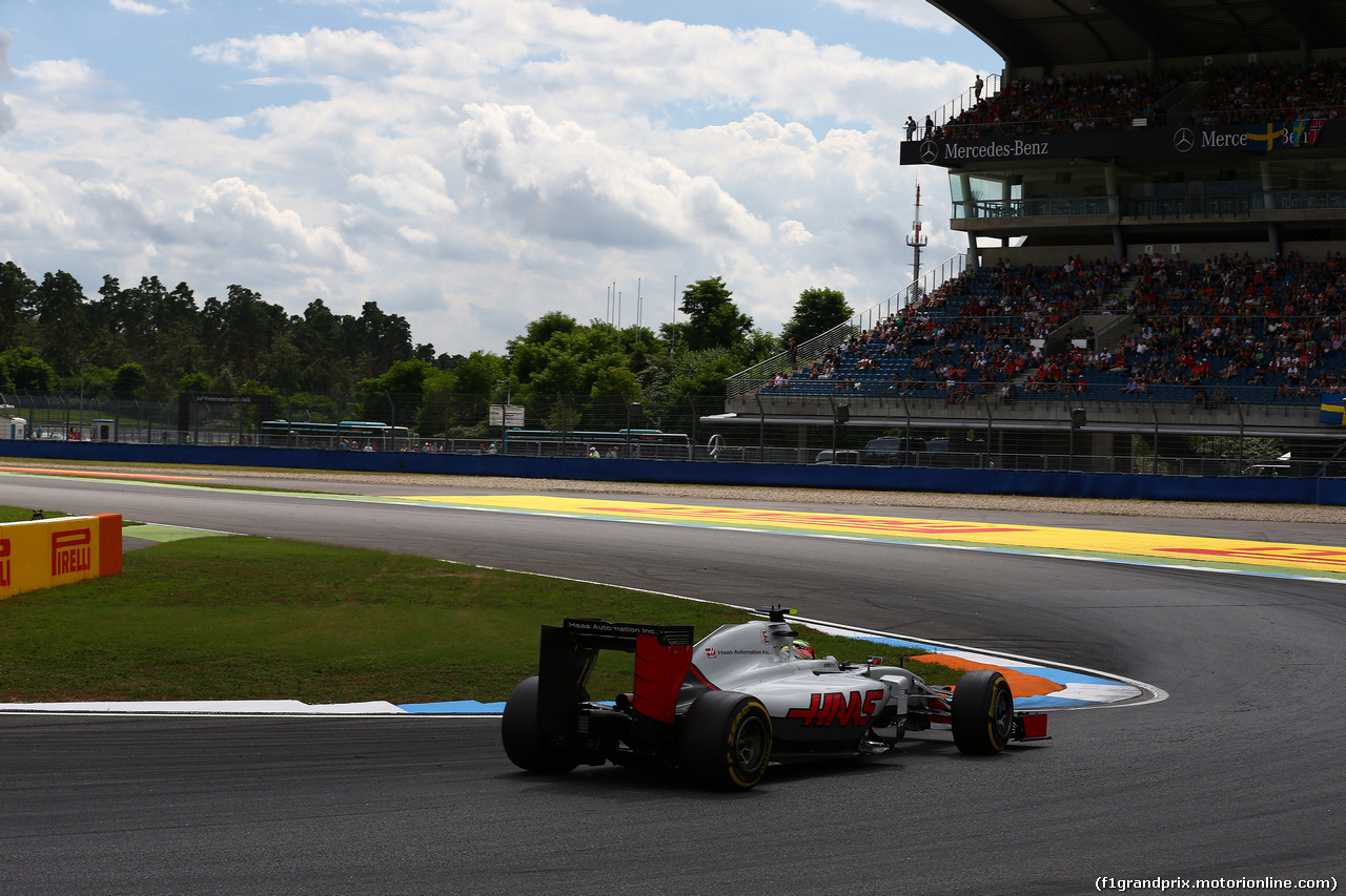 GP GERMANIA, 29.07.2016 - Prove Libere 2, Esteban Gutierrez (MEX) Haas F1 Team VF-16