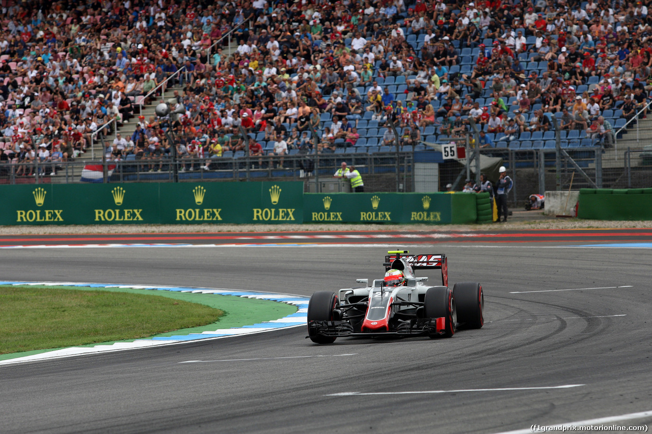 GP GERMANIA, 29.07.2016 - Prove Libere 2, Esteban Gutierrez (MEX) Haas F1 Team VF-16