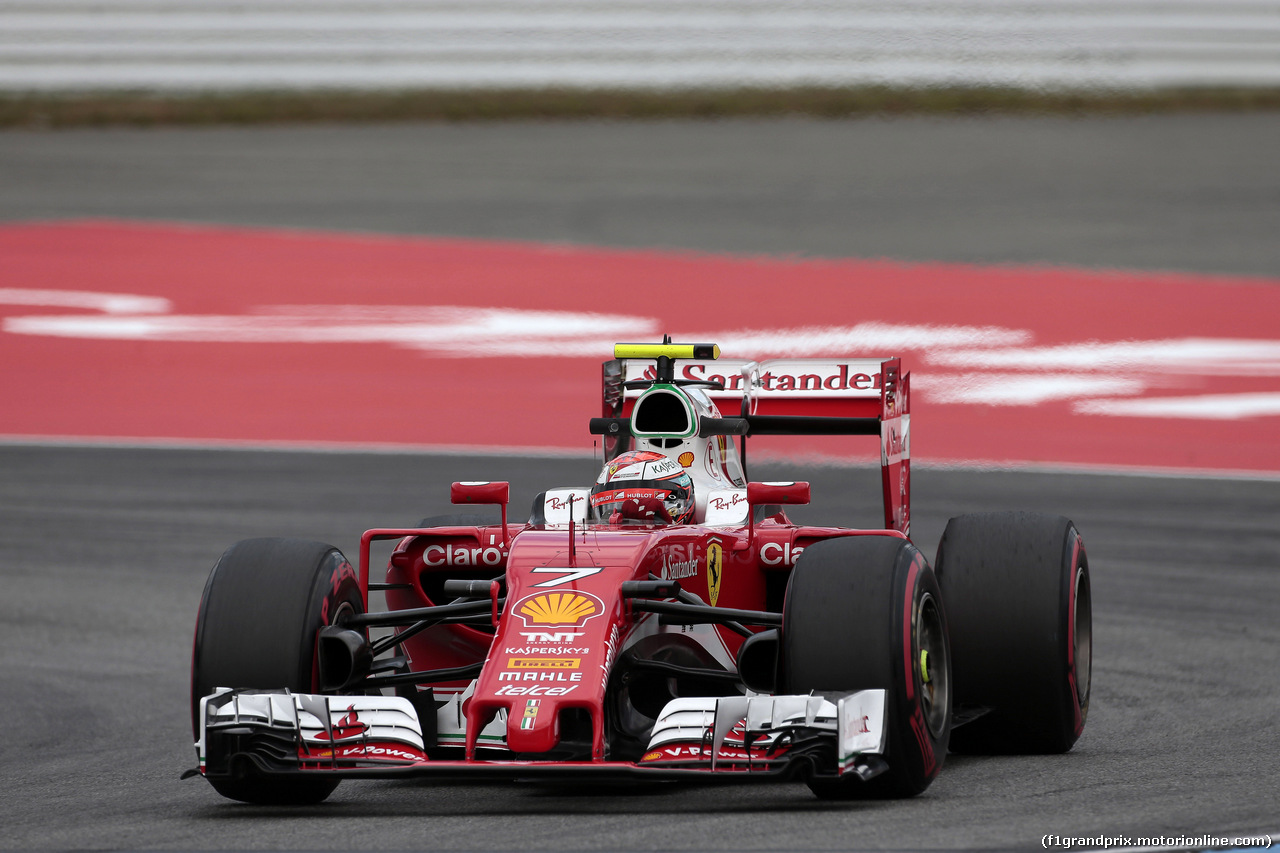 GP GERMANIA, 29.07.2016 - Prove Libere 2, Kimi Raikkonen (FIN) Ferrari SF16-H