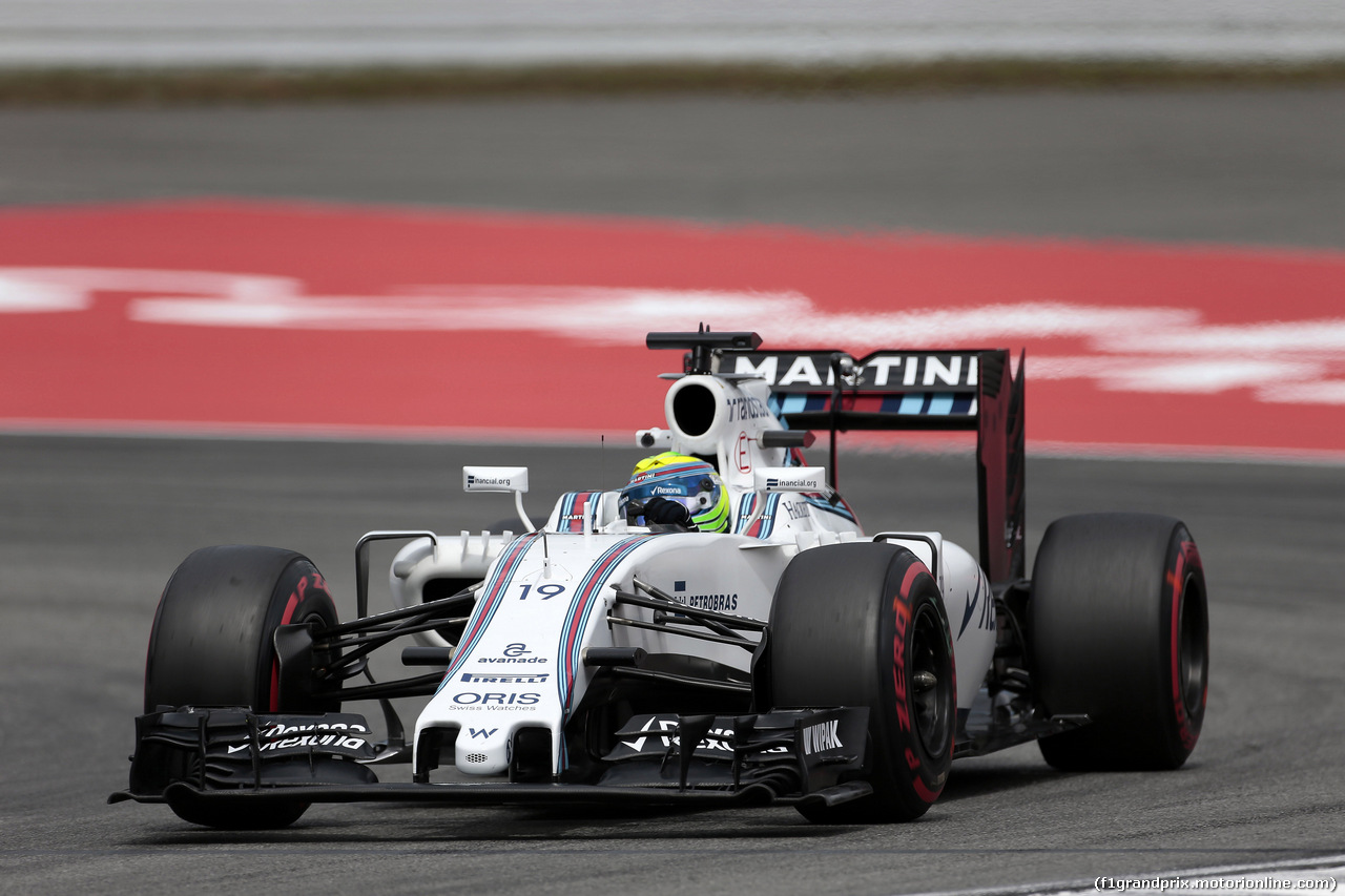 GP GERMANIA, 29.07.2016 - Prove Libere 2, Felipe Massa (BRA) Williams FW38