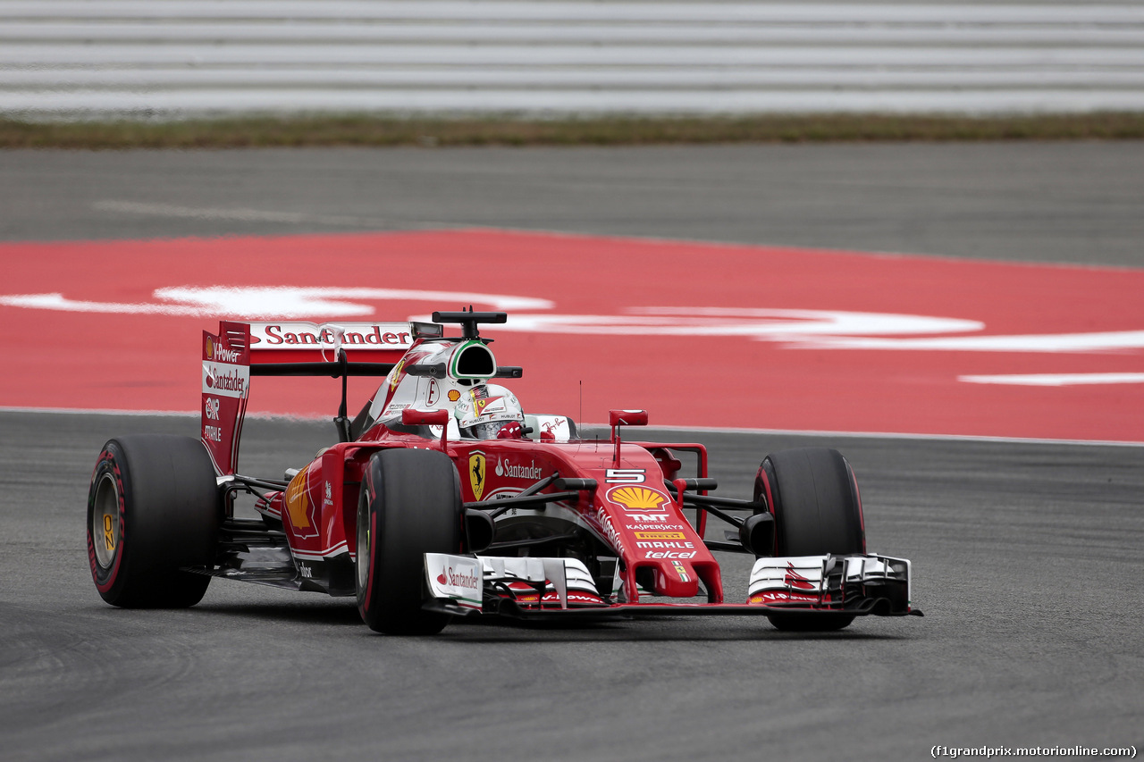 GP GERMANIA, 29.07.2016 - Prove Libere 2, Sebastian Vettel (GER) Ferrari SF16-H