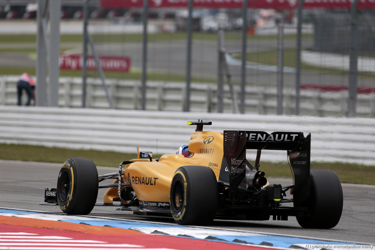 GP GERMANIA, 29.07.2016 - Prove Libere 2, Jolyon Palmer (GBR) Renault Sport F1 Team RS16