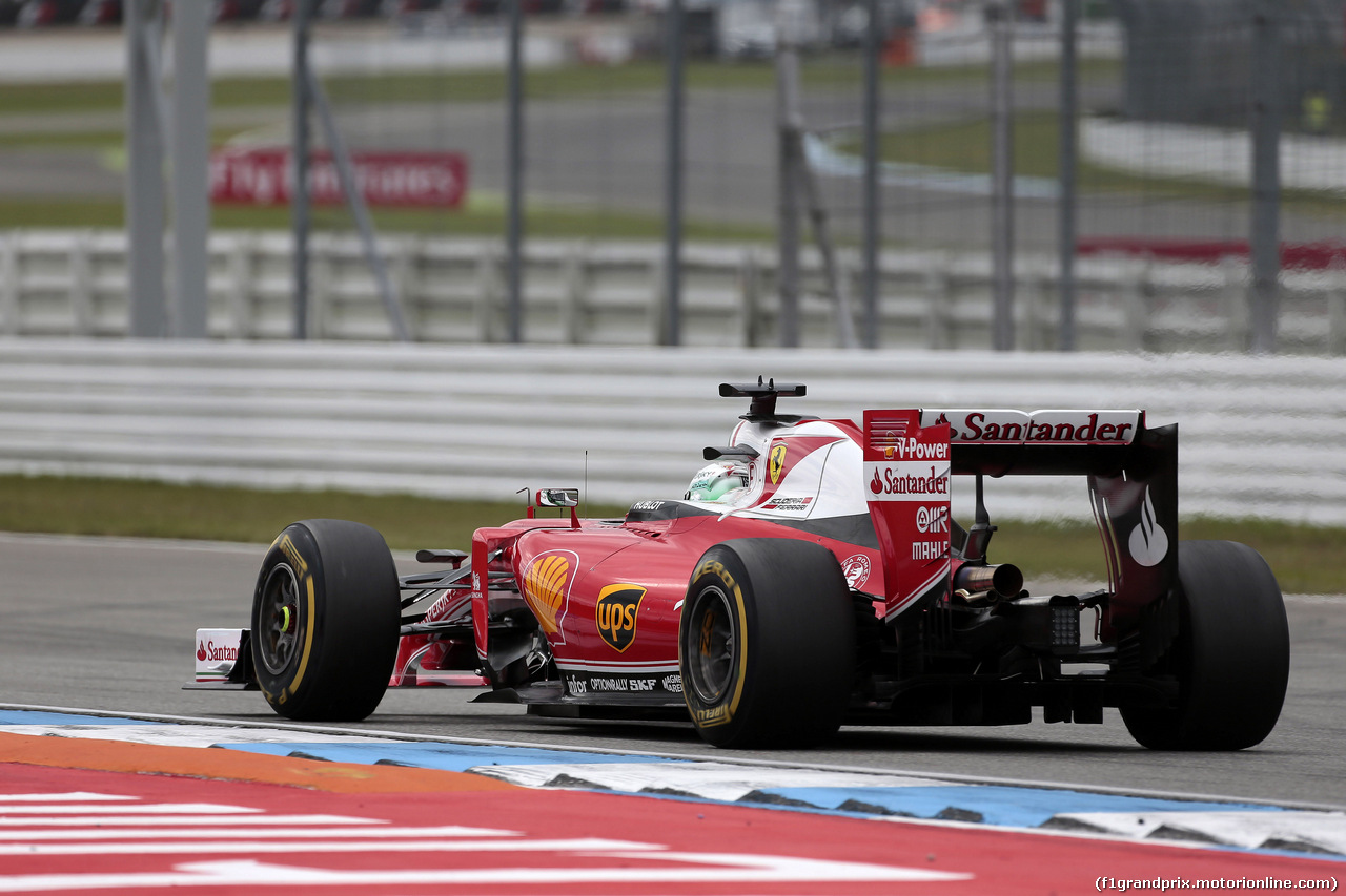 GP GERMANIA, 29.07.2016 - Prove Libere 2, Sebastian Vettel (GER) Ferrari SF16-H