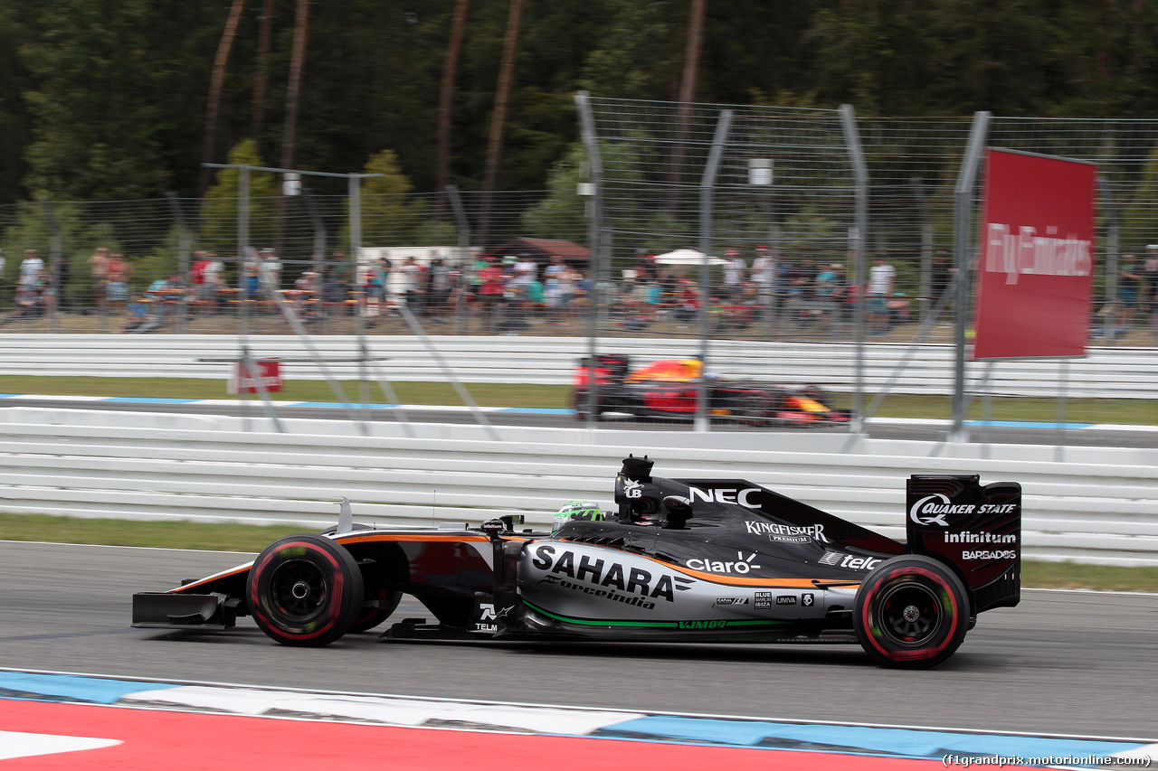 GP GERMANIA, 29.07.2016 - Prove Libere 2, Nico Hulkenberg (GER) Sahara Force India F1 VJM09