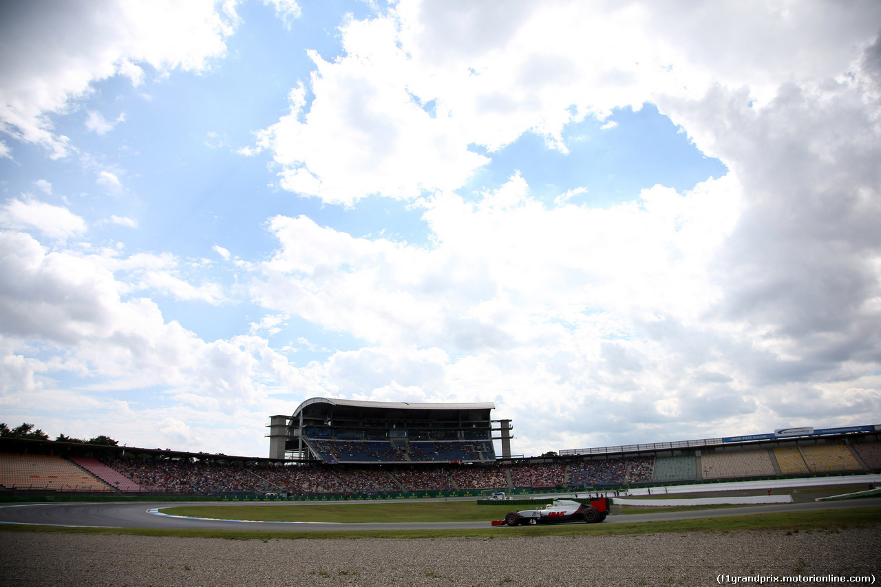 GP GERMANIA, 29.07.2016 - Prove Libere 2, Esteban Gutierrez (MEX) Haas F1 Team VF-16