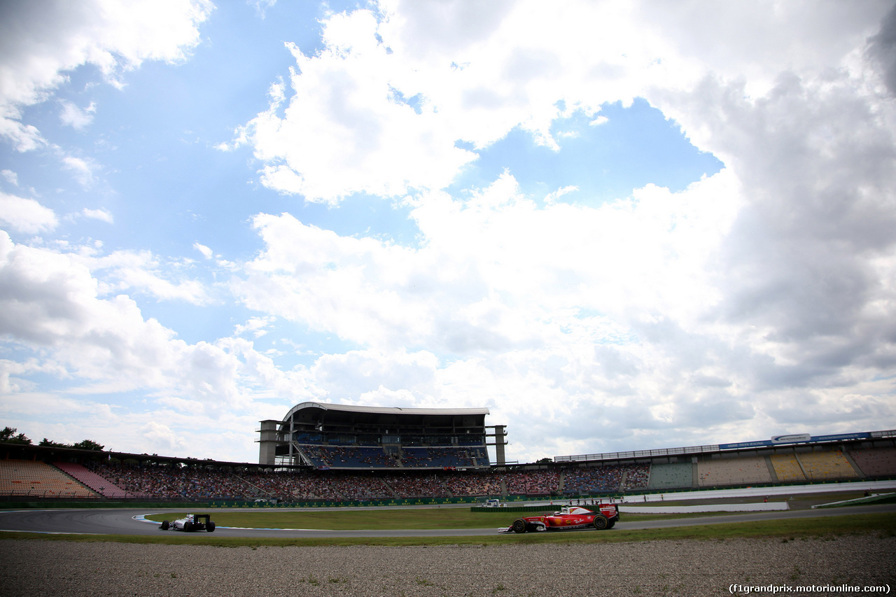 GP GERMANIA, 29.07.2016 - Prove Libere 2, Sebastian Vettel (GER) Ferrari SF16-H