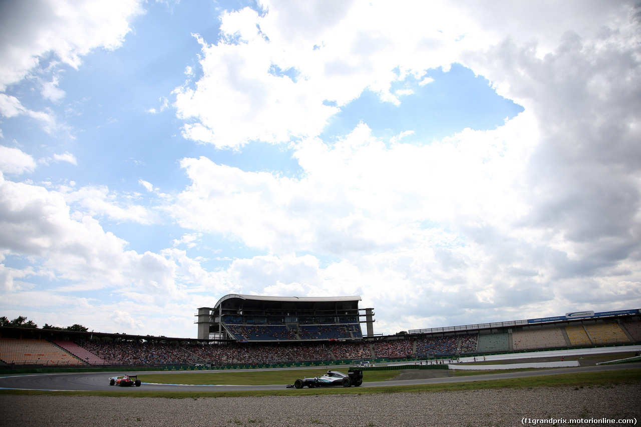 GP GERMANIA, 29.07.2016 - Prove Libere 2, Nico Rosberg (GER) Mercedes AMG F1 W07 Hybrid