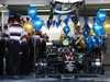 GP GERMANIA, 29.07.2016 - Free Practice 1, Birthday balloons e bunting in the McLaren garage to celebrate the 35th birthday of Fernando Alonso (ESP) McLaren.