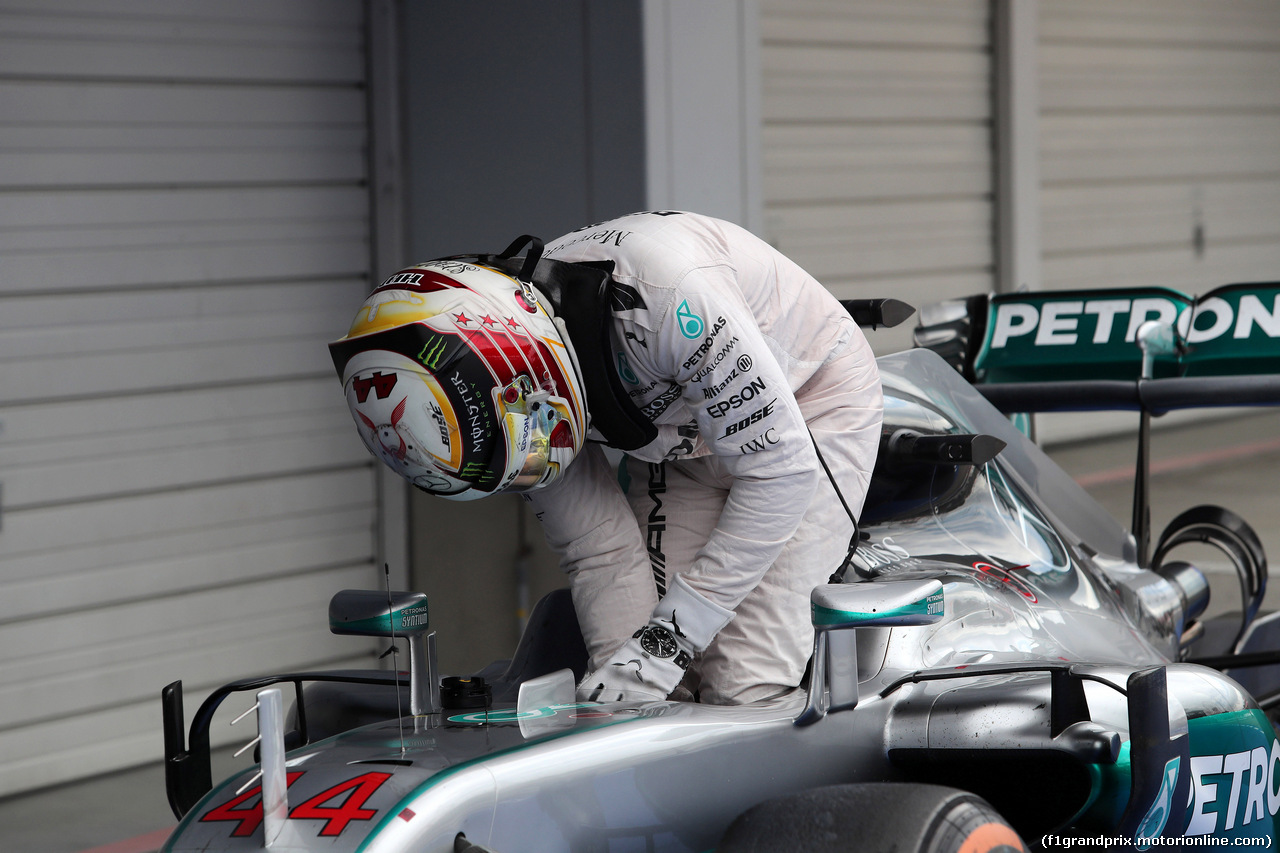 GP GIAPPONE, 09.10.2016 - Gara, terzo Lewis Hamilton (GBR) Mercedes AMG F1 W07 Hybrid