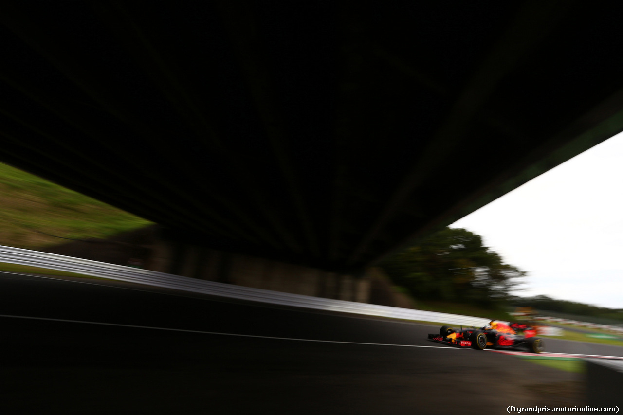 GP GIAPPONE, 07.10.2016 - Prove Libere 2, Daniel Ricciardo (AUS) Red Bull Racing RB12