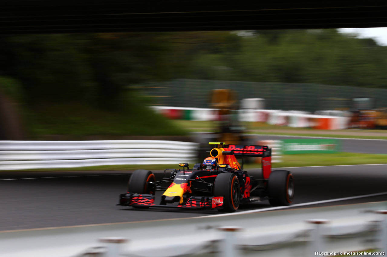 GP GIAPPONE, 07.10.2016 - Prove Libere 2, Max Verstappen (NED) Red Bull Racing RB12