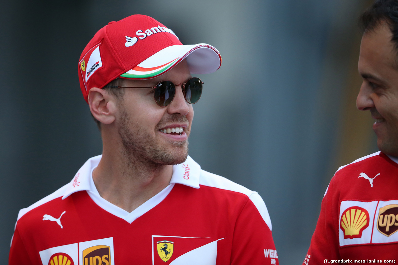 GP GIAPPONE, 07.10.2016 - Sebastian Vettel (GER) Ferrari SF16-H