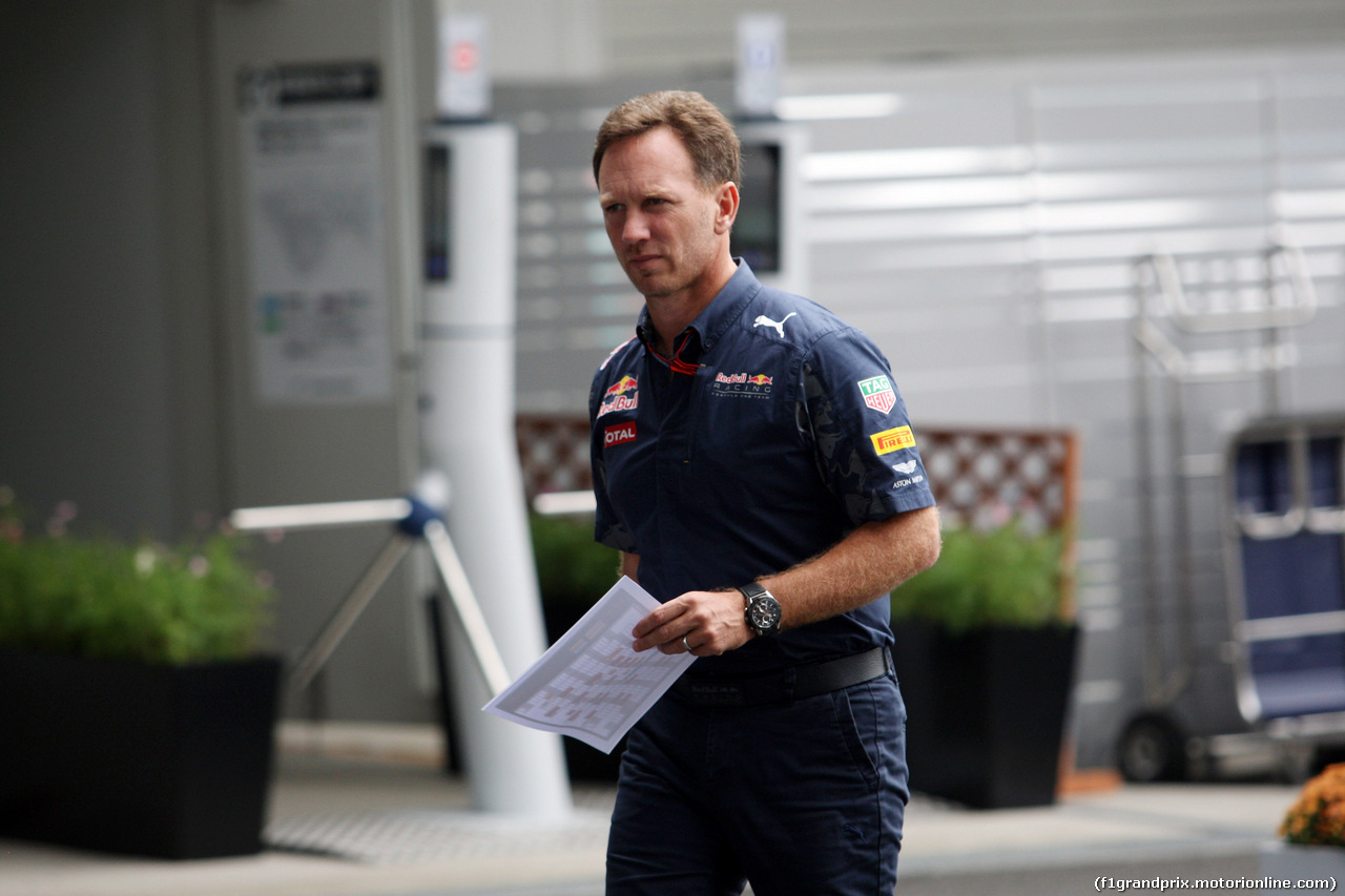 GP GIAPPONE, 08.10.2016 - Christian Horner (GBR), Red Bull Racing, Sporting Director