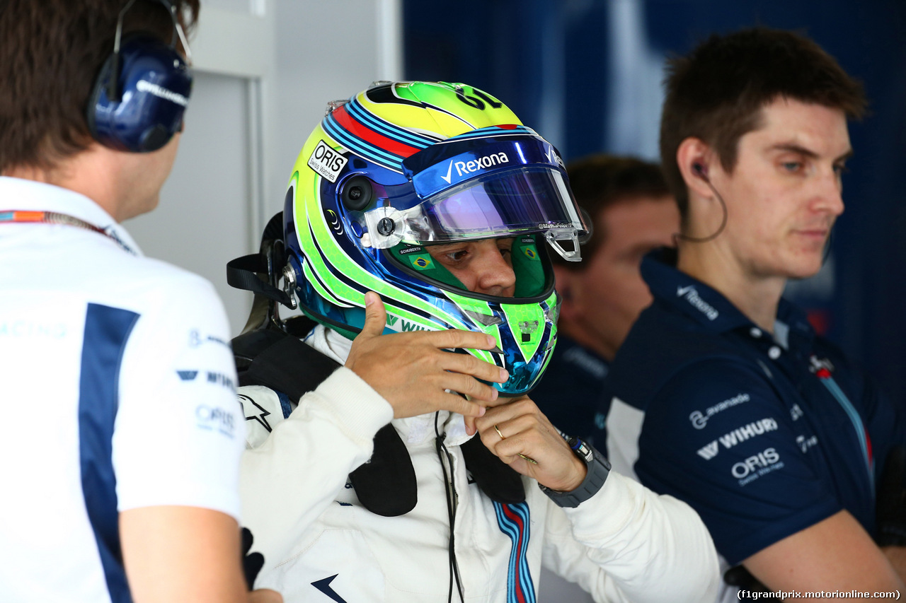 GP GIAPPONE, 08.10.2016 - Prove Libere 3, Felipe Massa (BRA) Williams FW38