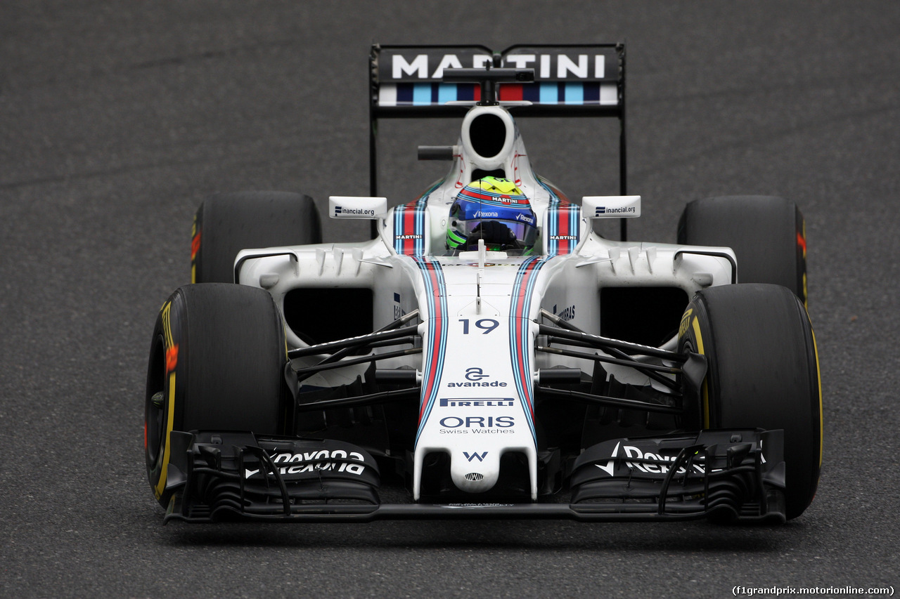 GP GIAPPONE, 08.10.2016 - Prove Libere 3, Felipe Massa (BRA) Williams FW38