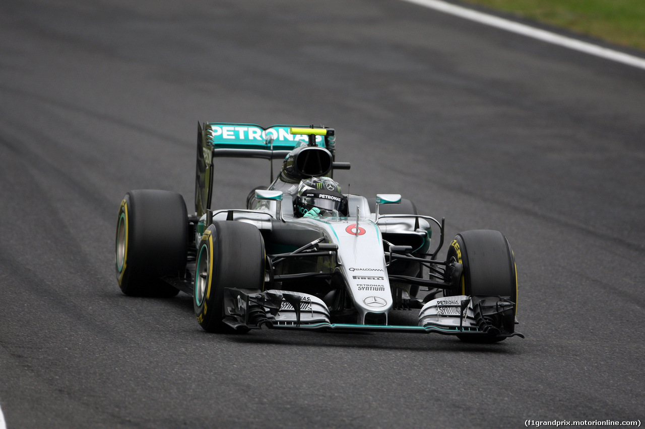 GP GIAPPONE, 08.10.2016 - Prove Libere 3, Nico Rosberg (GER) Mercedes AMG F1 W07 Hybrid