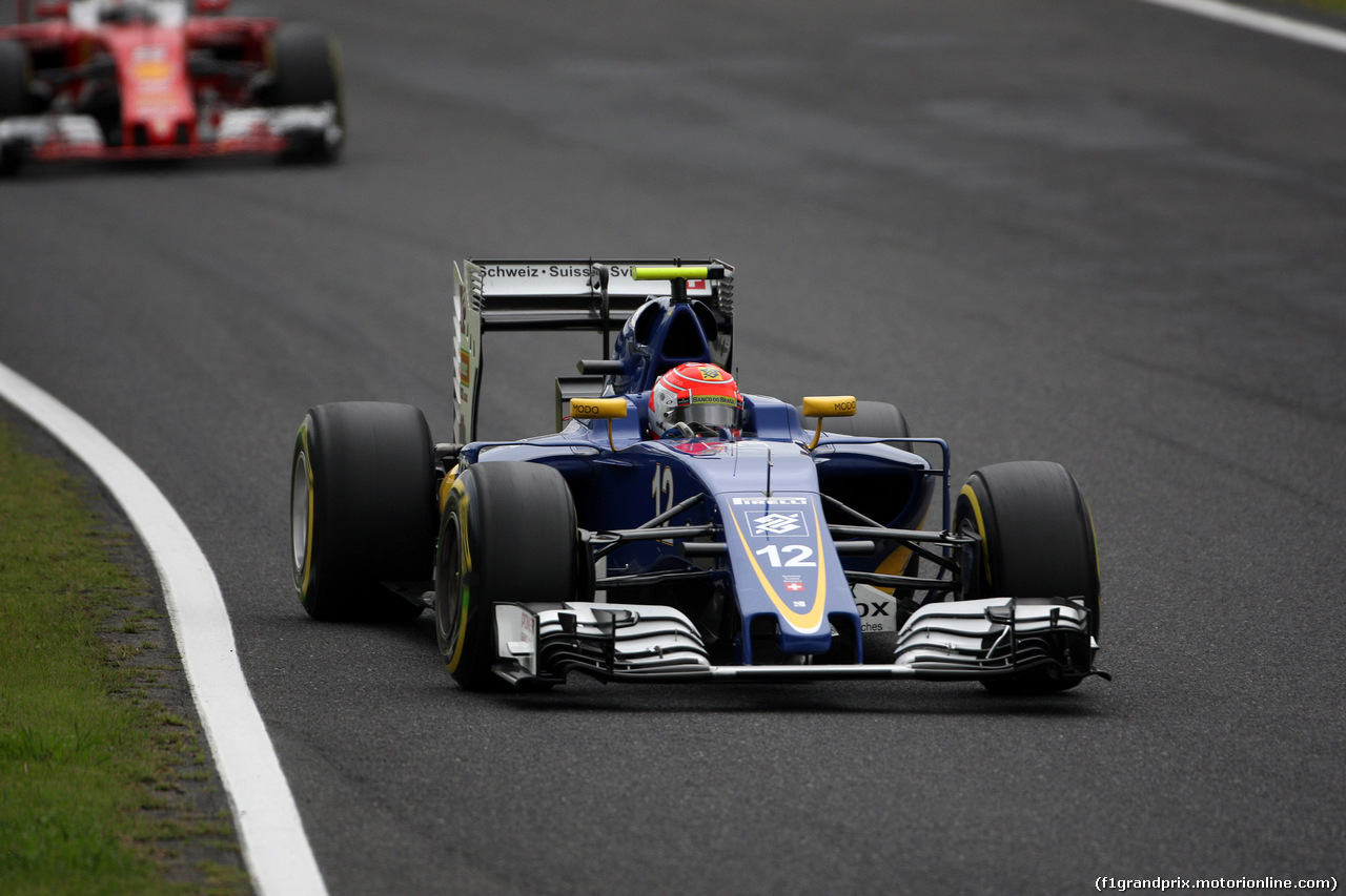 GP GIAPPONE, 08.10.2016 - Prove Libere 3, Felipe Nasr (BRA) Sauber C34