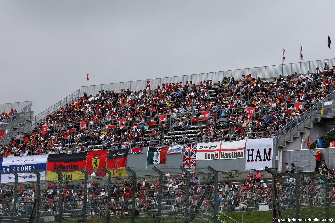 GP GIAPPONE, 08.10.2016 - Prove Libere 3, Fans