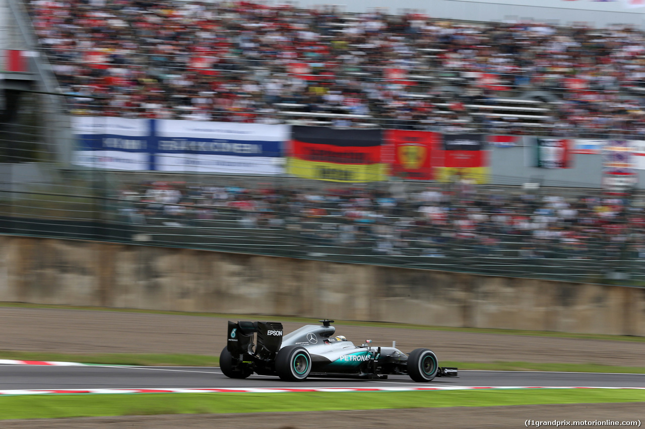 GP GIAPPONE, 08.10.2016 - Prove Libere 3, Lewis Hamilton (GBR) Mercedes AMG F1 W07 Hybrid