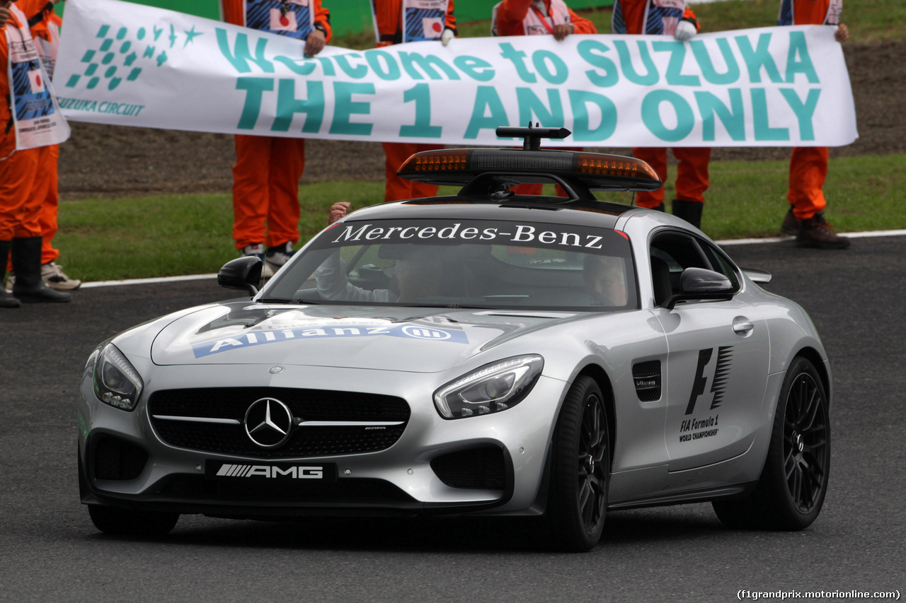 GP GIAPPONE, 08.10.2016 - Prove Libere 3, Safety car