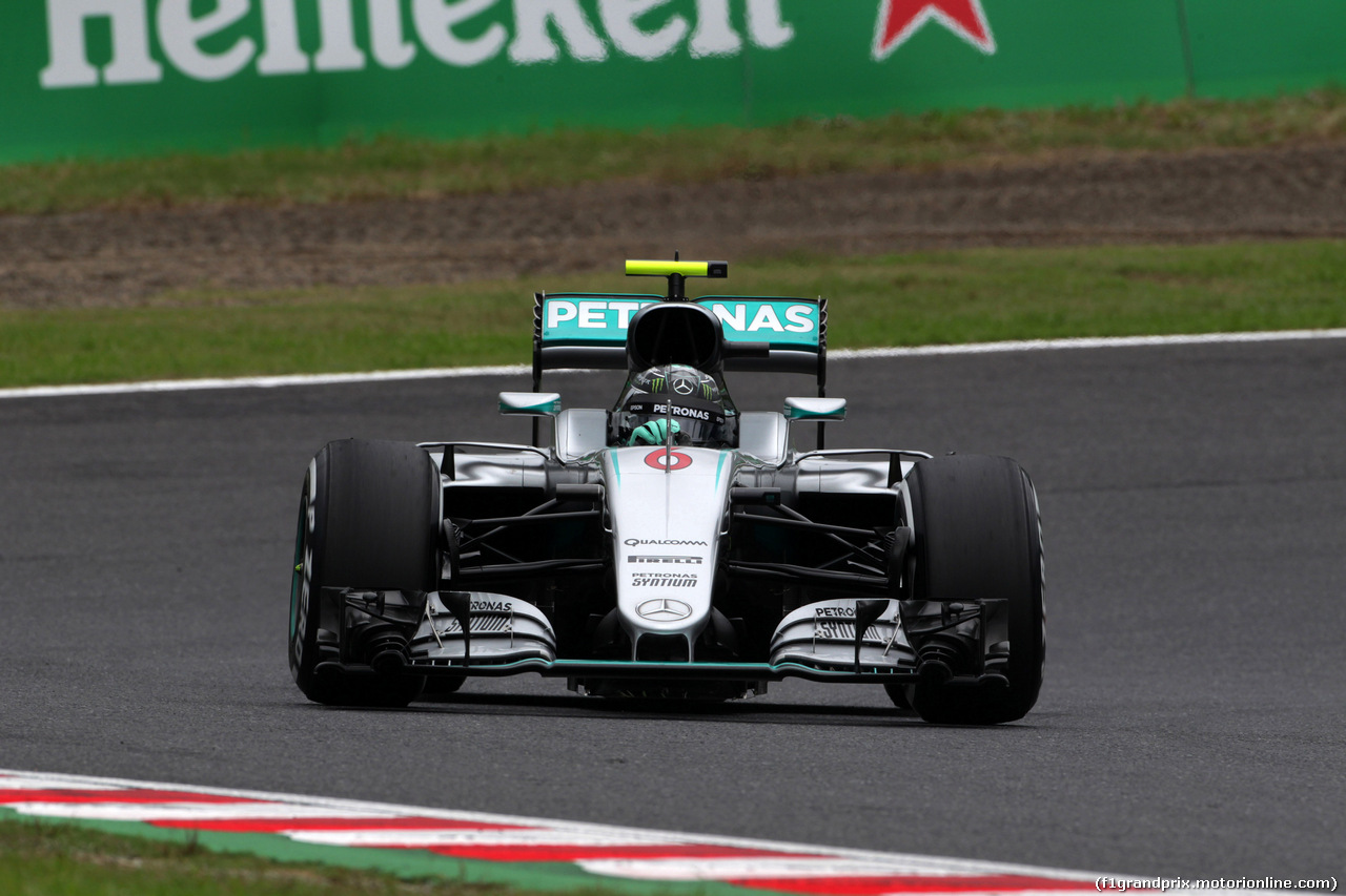 GP GIAPPONE, 08.10.2016 - Prove Libere 3, Nico Rosberg (GER) Mercedes AMG F1 W07 Hybrid