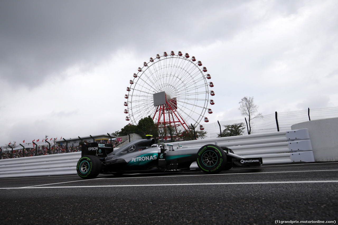 GP GIAPPONE, 08.10.2016 - Prove Libere 3, Nico Rosberg (GER) Mercedes AMG F1 W07 Hybrid