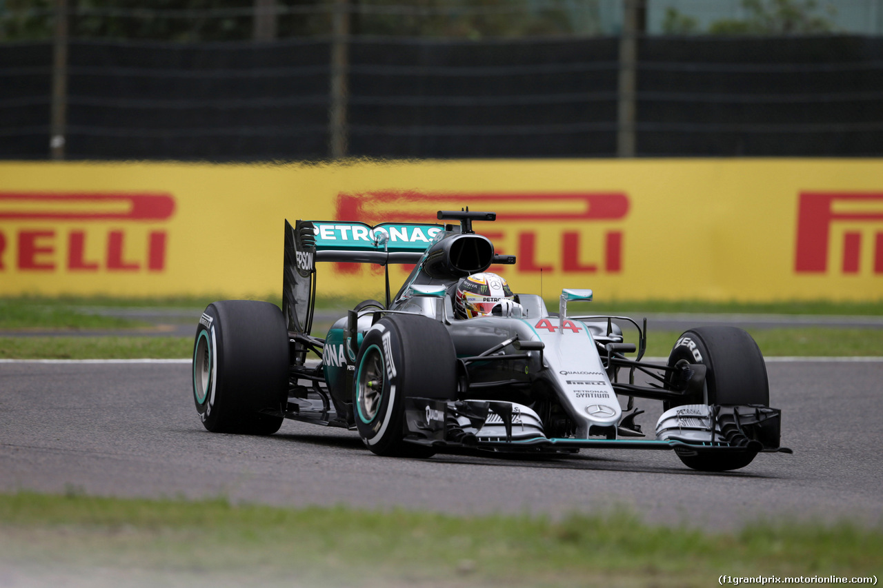 GP GIAPPONE, 08.10.2016 - Prove Libere 3, Lewis Hamilton (GBR) Mercedes AMG F1 W07 Hybrid