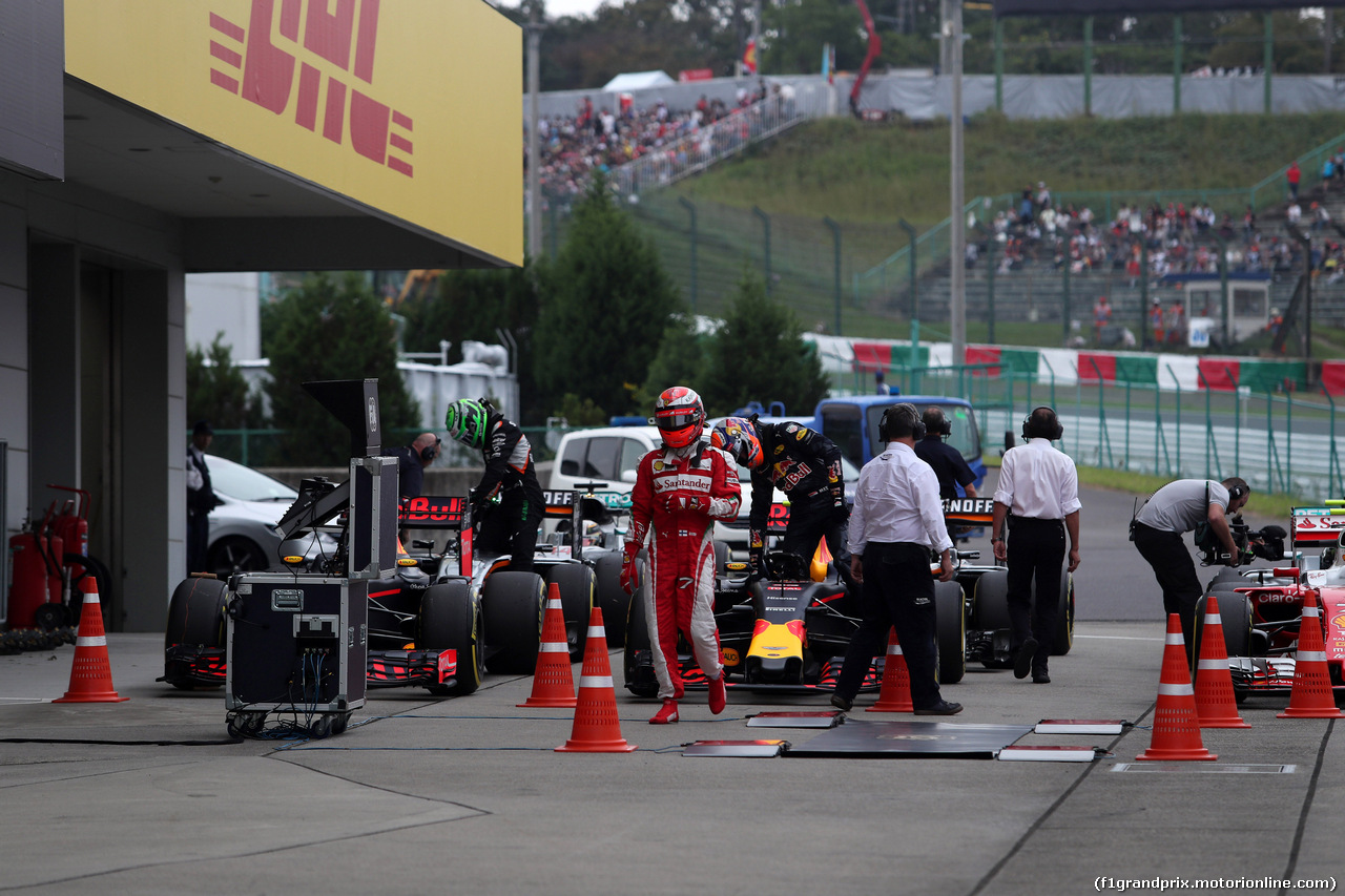 GP GIAPPONE, 08.10.2016 - Qualifiche, Kimi Raikkonen (FIN) Ferrari SF16-H