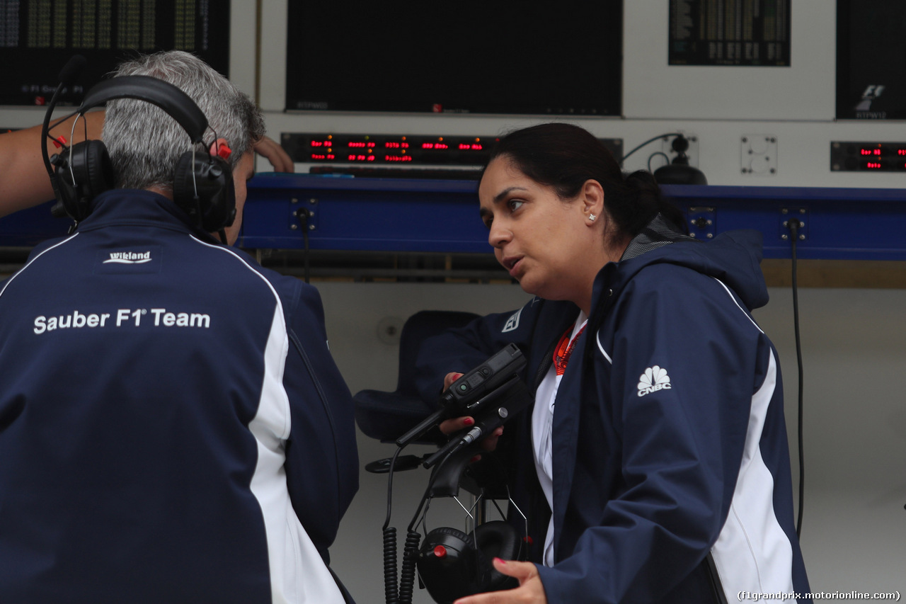 GP GIAPPONE, 08.10.2016 - Qualifiche, Monisha Kaltenborn (AUT), CEO e Team Principal, Sauber F1 Team