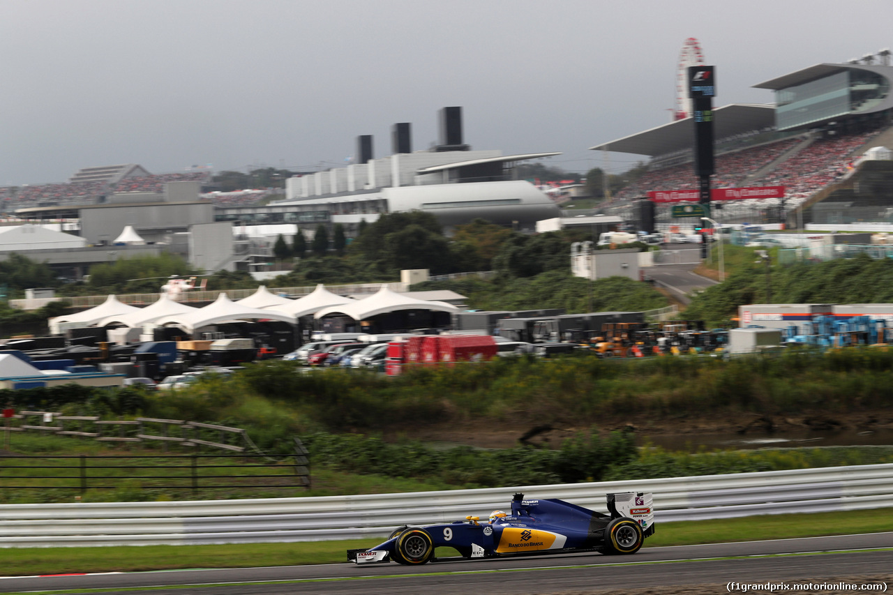 GP GIAPPONE, 08.10.2016 - Qualifiche, Marcus Ericsson (SUE) Sauber C34
