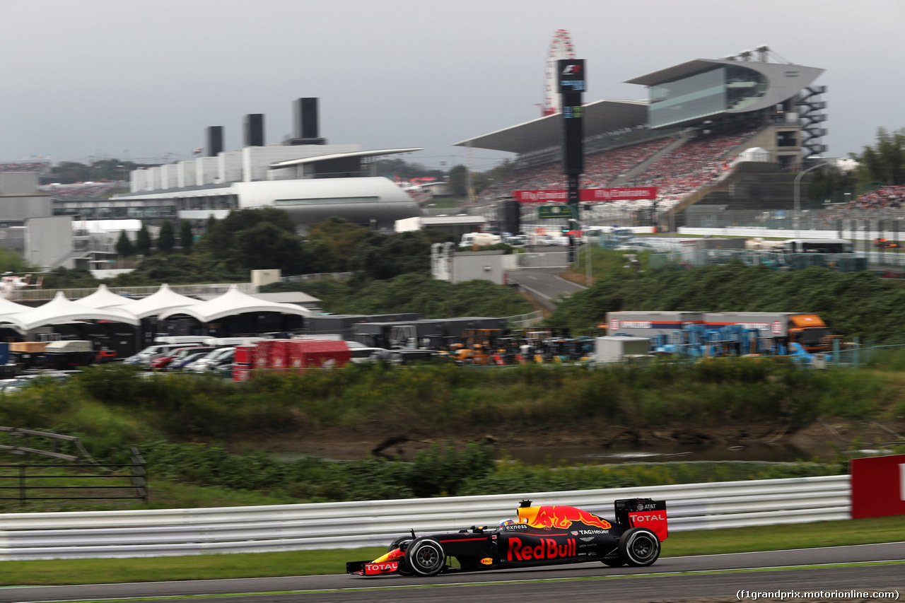 GP GIAPPONE, 08.10.2016 - Qualifiche, Daniel Ricciardo (AUS) Red Bull Racing RB12