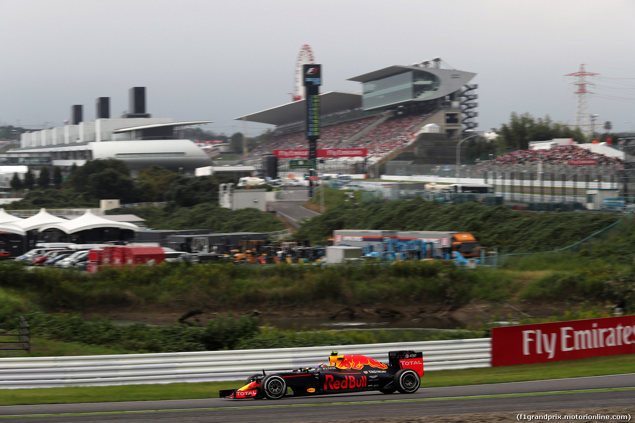 GP GIAPPONE, 08.10.2016 - Qualifiche, Max Verstappen (NED) Red Bull Racing RB12