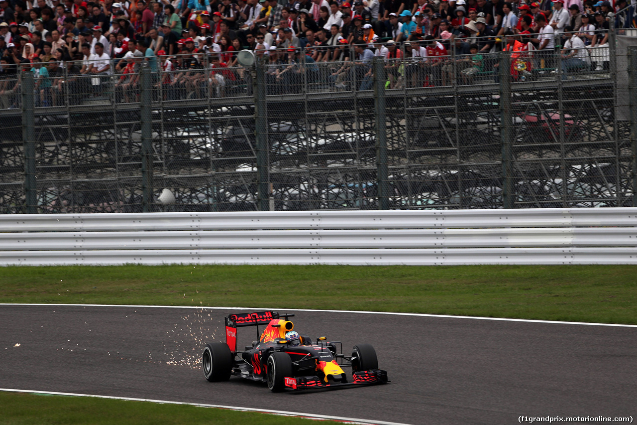 GP GIAPPONE, 08.10.2016 - Qualifiche, Daniel Ricciardo (AUS) Red Bull Racing RB12