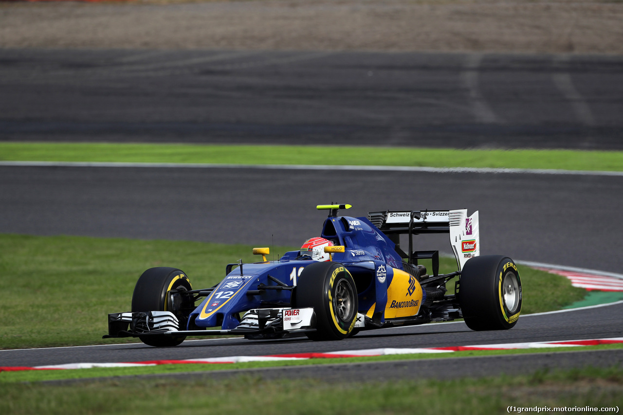 GP GIAPPONE, 08.10.2016 - Qualifiche, Felipe Nasr (BRA) Sauber C34