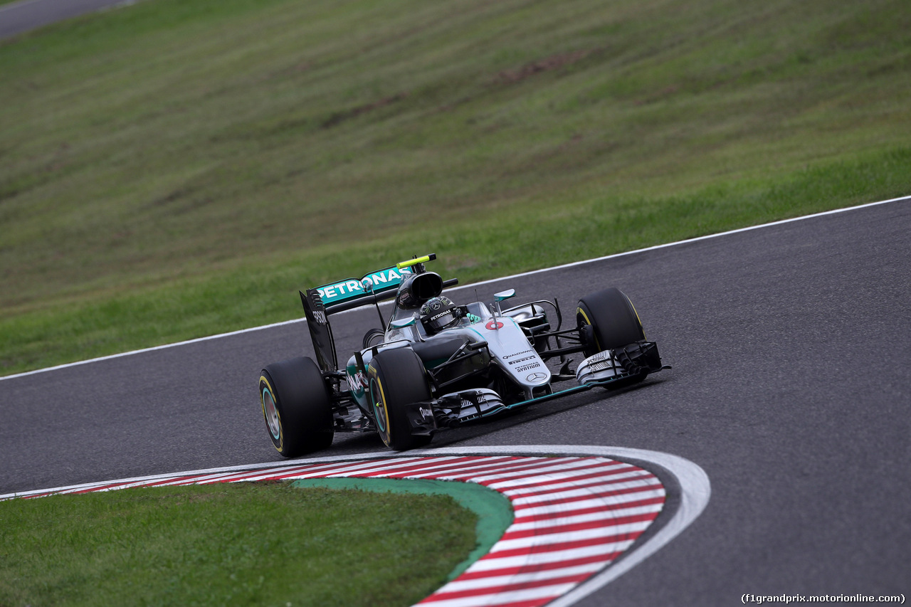 GP GIAPPONE, 08.10.2016 - Qualifiche, Nico Rosberg (GER) Mercedes AMG F1 W07 Hybrid