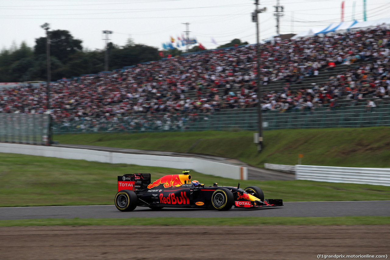 GP GIAPPONE, 08.10.2016 - Qualifiche, Max Verstappen (NED) Red Bull Racing RB12