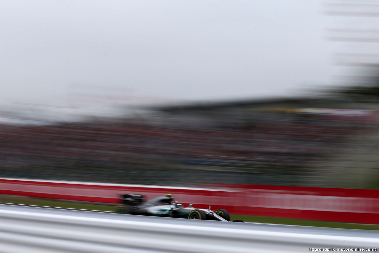 GP GIAPPONE, 08.10.2016 - Qualifiche, Nico Rosberg (GER) Mercedes AMG F1 W07 Hybrid