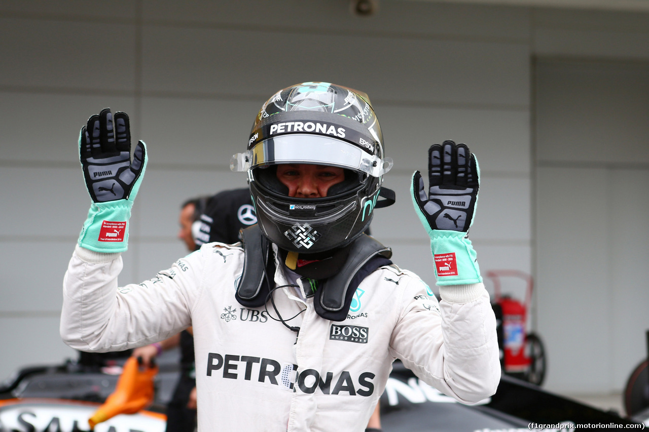 GP GIAPPONE, 08.10.2016 - Qualifiche, Nico Rosberg (GER) Mercedes AMG F1 W07 Hybrid pole position