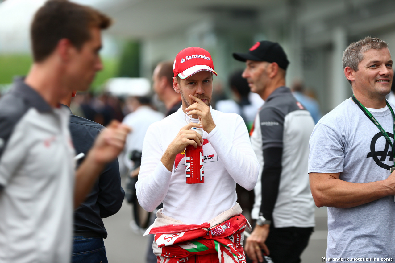GP GIAPPONE, 08.10.2016 - Qualifiche, Sebastian Vettel (GER) Ferrari SF16-H