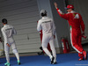 GP GIAPPONE, 08.10.2016 - Qualifiche, Nico Rosberg (GER) Mercedes AMG F1 W07 Hybrid, Lewis Hamilton (GBR) Mercedes AMG F1 W07 Hybrid e Kimi Raikkonen (FIN) Ferrari SF16-H