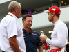 GP GIAPPONE, 08.10.2016 - Qualifiche, Helmut Marko (AUT), Red Bull Racing, Red Bull Advisor, Christian Horner (GBR), Red Bull Racing, Sporting Director e Sebastian Vettel (GER) Ferrari SF16-H