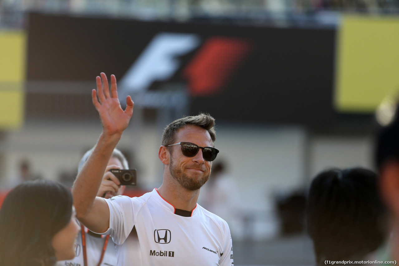 GP GIAPPONE, 06.10.2016 - Jenson Button (GBR)  McLaren Honda MP4-31
